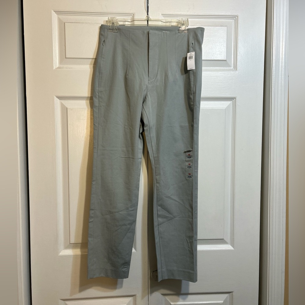 NWT Old Navy Polished Pixie Skinny Pants Size 10 Side/Front Zip Extra High Rise